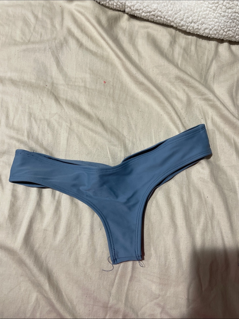 Montce Dusty Blue High-Cut Bikini Bottom